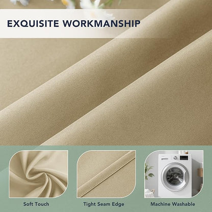 Extra Wide Outdoor Curtains Waterproof - Image 5
