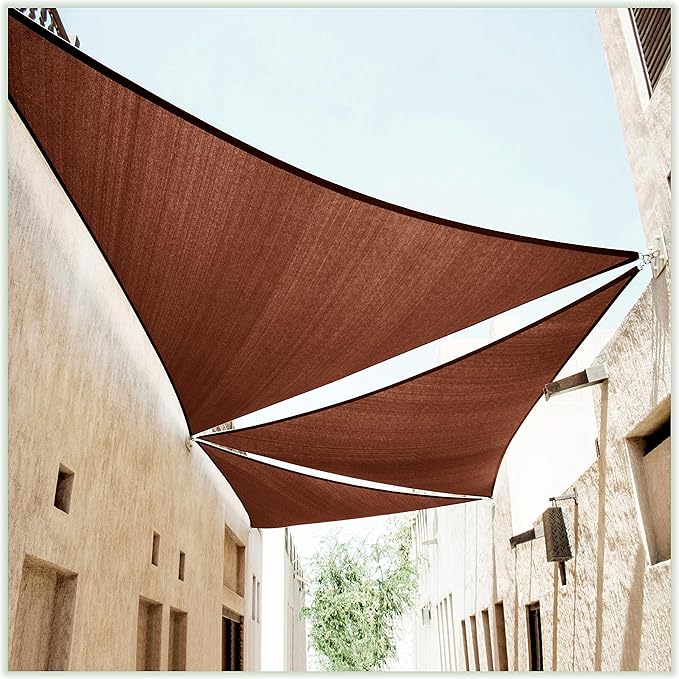 ColourTree CTAPT32 Custom Size Order to Make 16' x 18' x 24.1' Brown Right by ColourTree