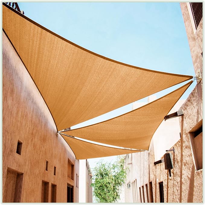 ColourTree CTAPRT16 Custom Size Order to Make 19' x 23' x 29.8' Sand Beige by ColourTree