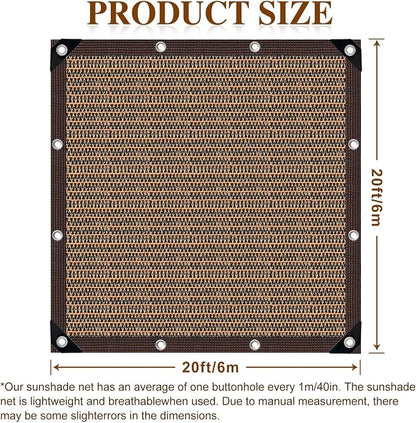 80% Sunblock Shade Cloth Net Resistant - Image 2