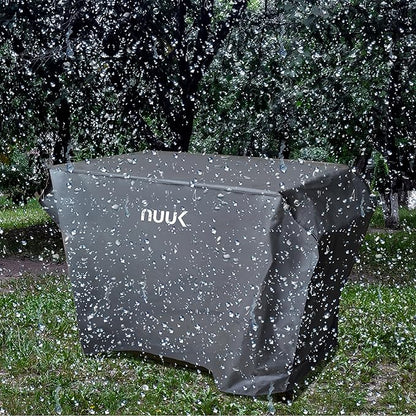 NUUK 20IN x 42IN Waterproof Outdoor Cooking Station Cover for Kitchen Prep Island, Heavy Duty UV Resistant BBQ Grill Table Covers for Pizza Oven Cart