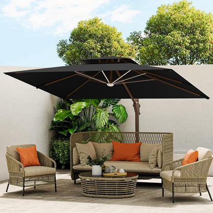 10x13FT Cantilever Patio Umbrella by MEVBC