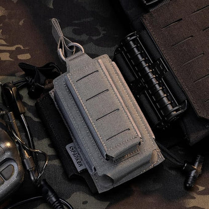 EXCELLENT ELITE SPANKER Tactical Open-Top Single/Double/Triple Molle Mag Pouch for Pistol Mag Pouch Tactical Bag Accessories Holder