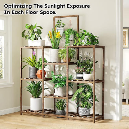 EnHomee 47.2" Outdoor Plant Stand - Image 5