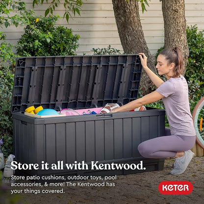 Keter Kentwood 92 Gal Outdoor Storage Box - Image 2