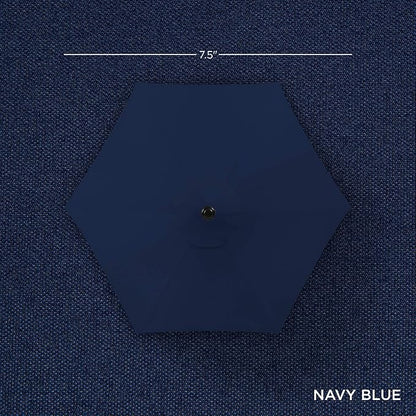 Best Choice Products 7.5ft Solar Umbrella LED Lighted Patio Umbrella, Table - Image 4