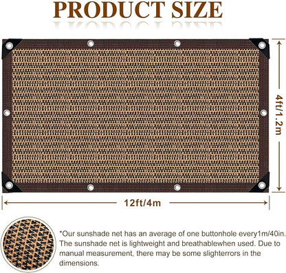 80% Shade Cloth, Durable Mesh Tarp - Image 2