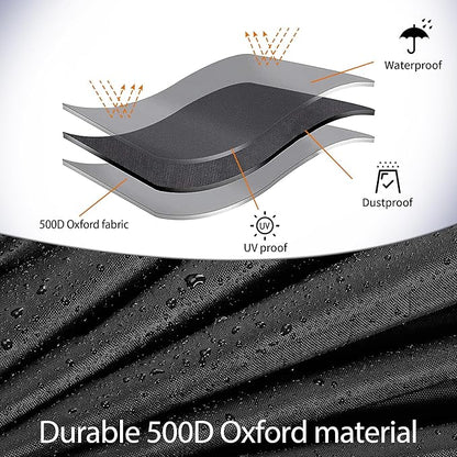 Smoker Cover for East Oak 30-inch Electric Smoker, Waterproof Outdoor Smoker BBQ Cover- 19" L x 18" W x 32" H