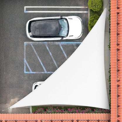 Royal Shade 12' x 19' x 22.5' White Right Triangle Sun Shade Sail Order to Make by RoyalShade
