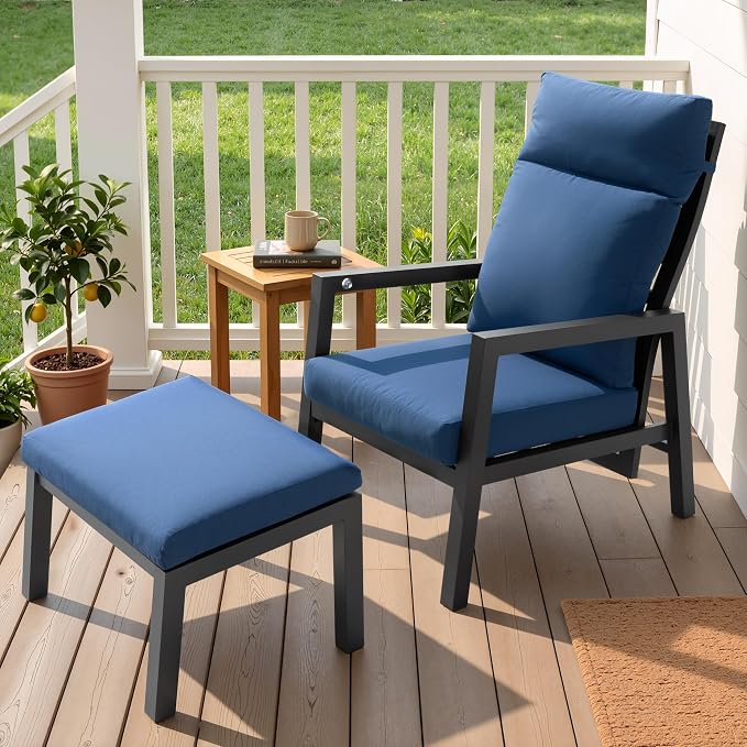 Pellebant Aluminum Outdoor Recliner Chair by Pellebant