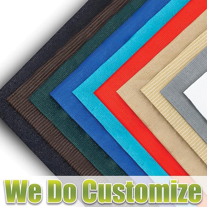 Colourtree TAPR0810 Custom Size 20' x 23' Turquoise Sun Shade Sail UPF50 Canopy - Image 9