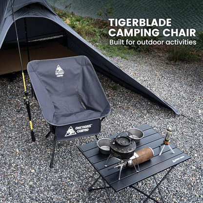 ONETIGRIS Tigerblade Camping Chair, Lightweight Folding Backpacking Hiking Chair - Image 4