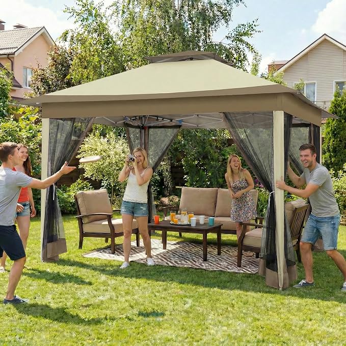 COBIZI 12x12 Pop Up Canopy Portable Gazebo - Image 5