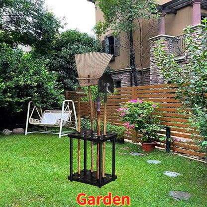 For suncast shed accessories garden tool organizer,16.5“ x 13” x 19.7",Garage Tool Tower Rack,Heavy Duty Garage Tool Storage,for Garden,Yard,Shed,Easy Assembly