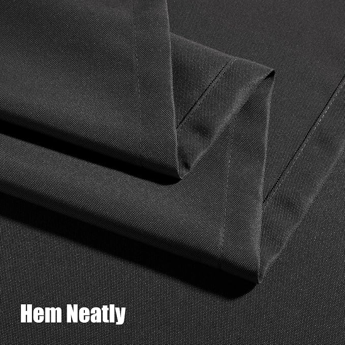 BONZER Outdoor Curtains for Patio Waterproof Thick | Privacy Wide Grommet Light - Image 6