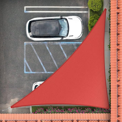 Royal Shade 13' x 20' x 23.9' Red Right Triangle Sun Shade Sail Order to Make by RoyalShade