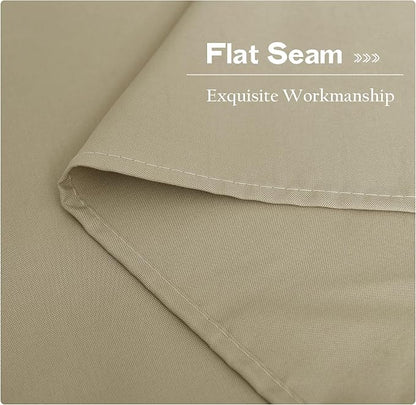 NICETOWN Canvas Weighted Outdoor Curtains - Image 5