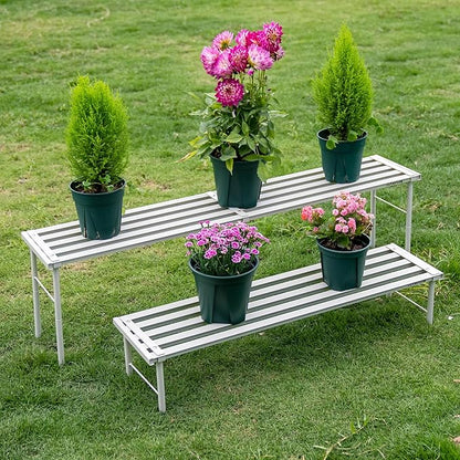 Metal Plant Stand, Rust-proof Aluminum Flower Pot Stand, Heavy Duty Planter - Image 7