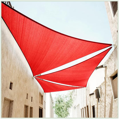 ColourTree Custom Size Order to Make Sun Shade Sail Canopy Mesh Fabric UV Block by ColourTree