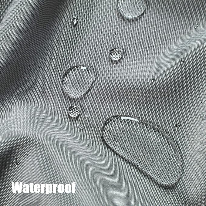 BONZER Outdoor Curtains for Patio Waterproof Thick Privacy | Wide Grommet Light - Image 3