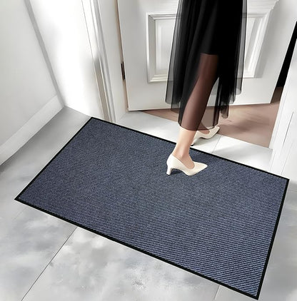 Commercial Grade Entrance Mat 36x60inch Heavy Duty Doormat for High Traffic Entryways Rug All Weather Door Floor Mat with Ultra Grip PVC Backing Non Slip Welcome Mat for Patio,Entry,Indoor Outdoor
