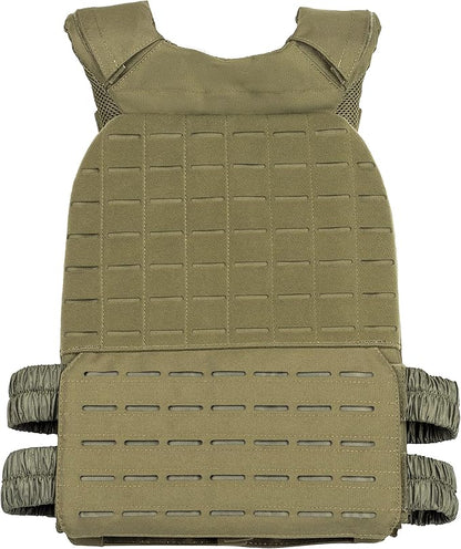 Wolf Tactical Adjustable Weighted Vest for Men & Women - Rucking, Workout, Running, Walking & CrossFit Weight Vest for Strength Training & Fitness
