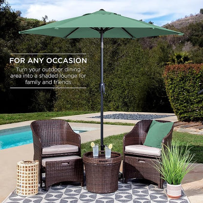 Best Choice Products 7.5ft Heavy-Duty Round Outdoor Market Table Patio Umbrella - Image 3
