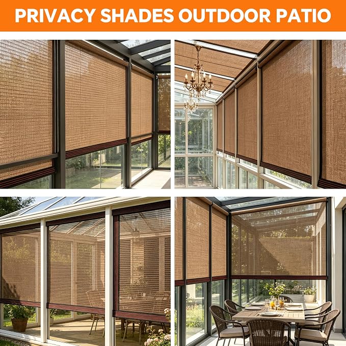 90% Sun Shade Cloth with Grommets, Breathable HDPE Mesh Tarp - Image 9