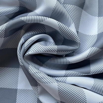 Classic Gingham Buffalo Tablecloth Fabric - Oblong 58x144 Inch Water Proof Checkered Table Cloth for Indoor Outdoor - Table Cover for Birthday, Picnics, BBQs, and Parties