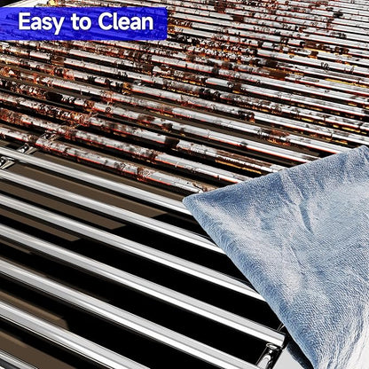 15/17/19 Inch Grill Cooking Grates Replacement for Weber Genesis II 300 and Genesis II LX 300 Series Gas Grills, Genesis II E&S 310 315 320 325 340