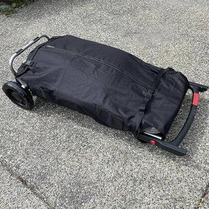 Grill Cover for Weber 9010001 Traveler Portable Grill, Protector Storage Bag for 7030, Heavy Duty Waterproof Protector Grill Cover for Weber 9010001 9020001 9030001 9013001, BBQ Accessories