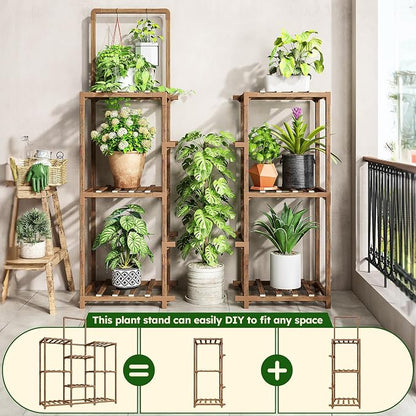 EnHomee 47.2" Outdoor Plant Stand - Image 7