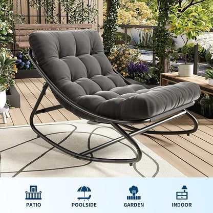 IDEALHOUSE Outdoor Rocking Chair - Image 6