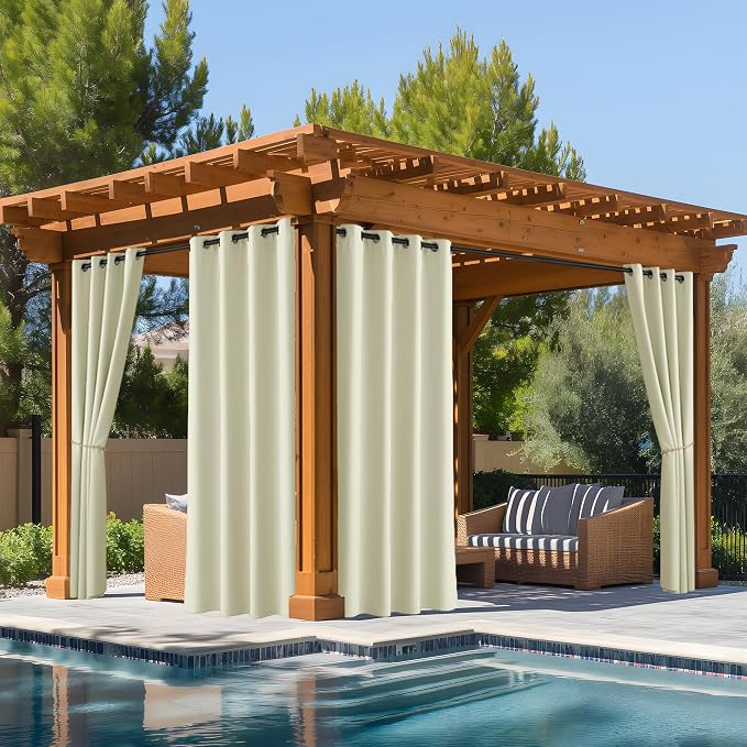 NICETOWN Fade Resistant Outdoor Curtains by NICETOWN