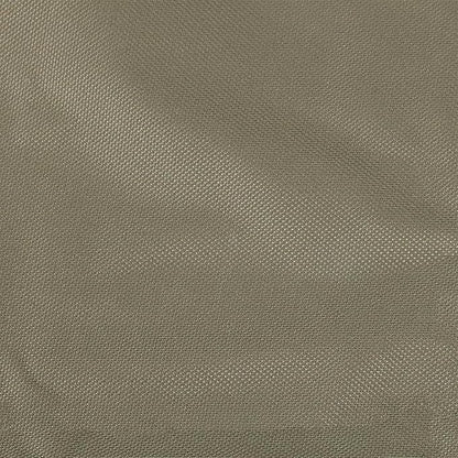 Sunnydaze Round Outdoor Fire Pit Cover - Heavy-Duty 300D Polyester and PVC with Drawstring Closure - Khaki - 36-Inch