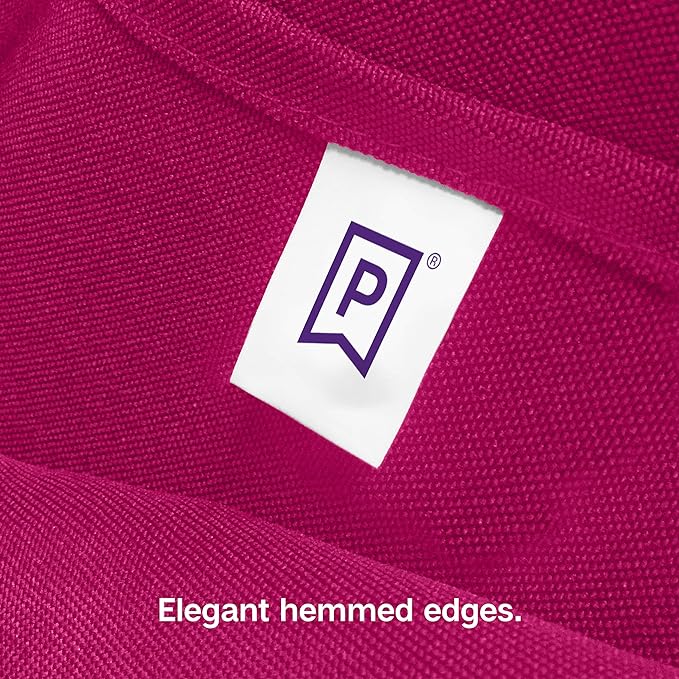 Gee Di Moda Rectangle Tablecloth - 60 x 102 Inch Fuchsia Table Cloth for 6 Foot Rectangle Tables - Heavy Duty Washable Fabric - for Holiday Party, Dinner, Weddings, Baby Shower & Events