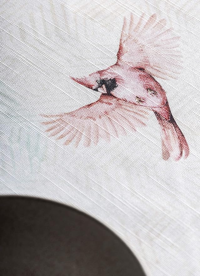 Maison d' Hermine Table Cloth Rectangle Table 100% Cotton 70 x 90 Inches Tablecloth Reusable Decorative for Dining Room, Farmhouse, Home, Party, Festive & Wedding Spring Summer - Flying Birds