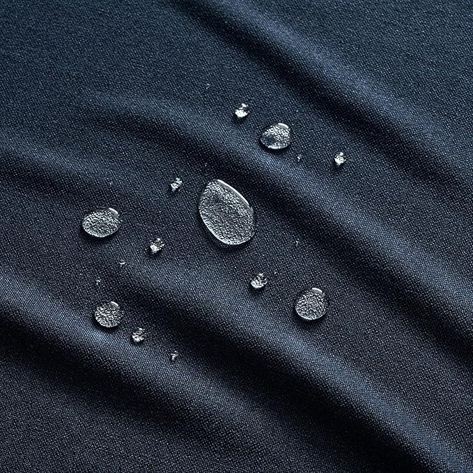 MIULEE Navy Blue Linen Polyester Tablecloth 60x104 Inch Rectangle Table Cloth Waterproof,Stain Resistant & Wrinkle Resistant for Dining Party Wedding