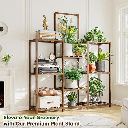 EnHomee 47.2" Outdoor Plant Stand - Image 4