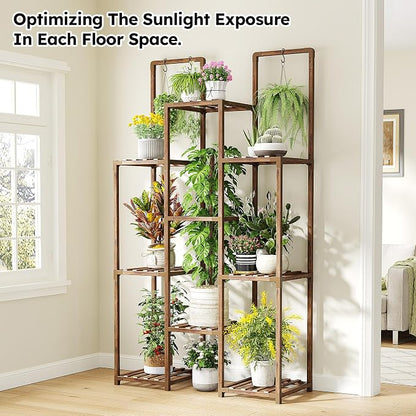 EnHomee 34.2" W Indoor Plant Stand - Image 3