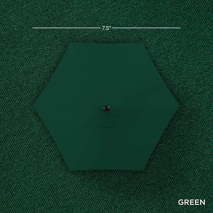 Best Choice Products 7.5ft Solar Umbrella LED Lighted Patio Umbrella, Table - Image 4