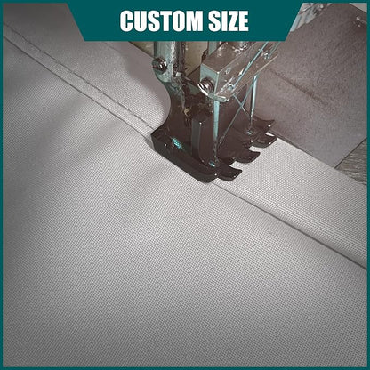 Royal Shade 8' x 15' x 17' Grey Triangle Waterproof Sun Shade Sail Order to - Image 5