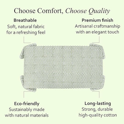 CPC Tablecloth 100% Cotton 72x190 Inch Indian Block Print Rectangle Table Cover, Green Table Cloth for Weddings, Spring, Easter, Valentines- Emerald Green