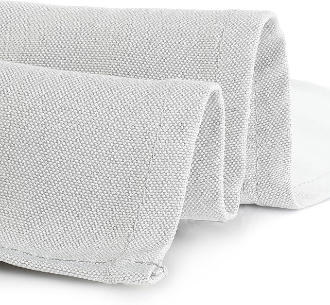 Gee Di Moda Rectangle Tablecloth - 60 x 126 Inch White Table Cloth for 8 Foot Rectangle Tables - Heavy Duty Washable Fabric - for Holiday Party, Dinner, Weddings, Baby Shower & Events