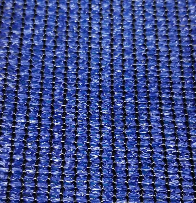 6 Ft. x 50 Ft. Blue Privacy Shade Mesh Tarp