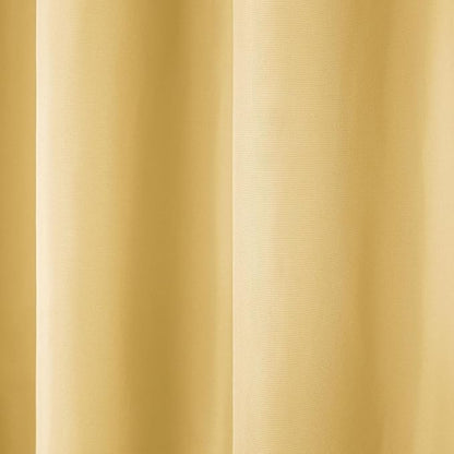 TOWN & COUNTRY BASICS Cabana Solid Heavyweight Indoor Outdoor Curtains - Image 5
