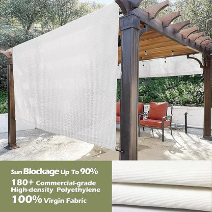 Alion Home Custom HDPE Permeable Canopy Sun Shade Cover Replacement - Image 2