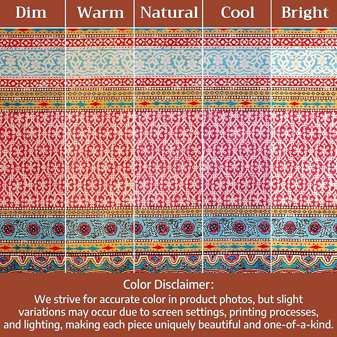 Maison d' Hermine Premium Table Cloth Rectangle Table 100% Combed Cotton 120 x 70 Inches Tablecloth Reusable Decorative for Dining Room, Farmhouse, Home, Party, Festive & Wedding - Lauris
