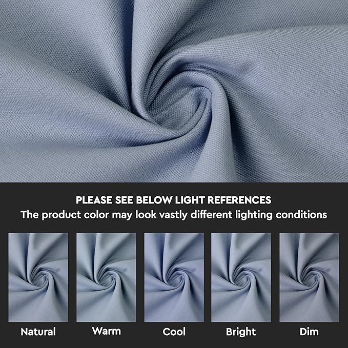 Encasa XO Table Runner 13"x72" Long | Cotton Canvas Fabric | B Grey Solid Color | Machine Washable & Durable
