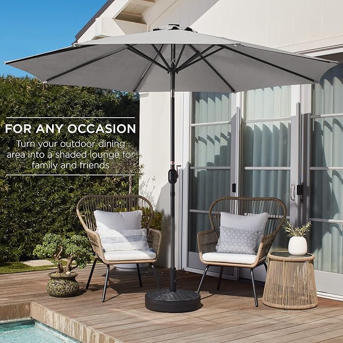Best Choice Products 10ft Outdoor Patio Umbrella, Outdoor Table Umbrella - Image 3